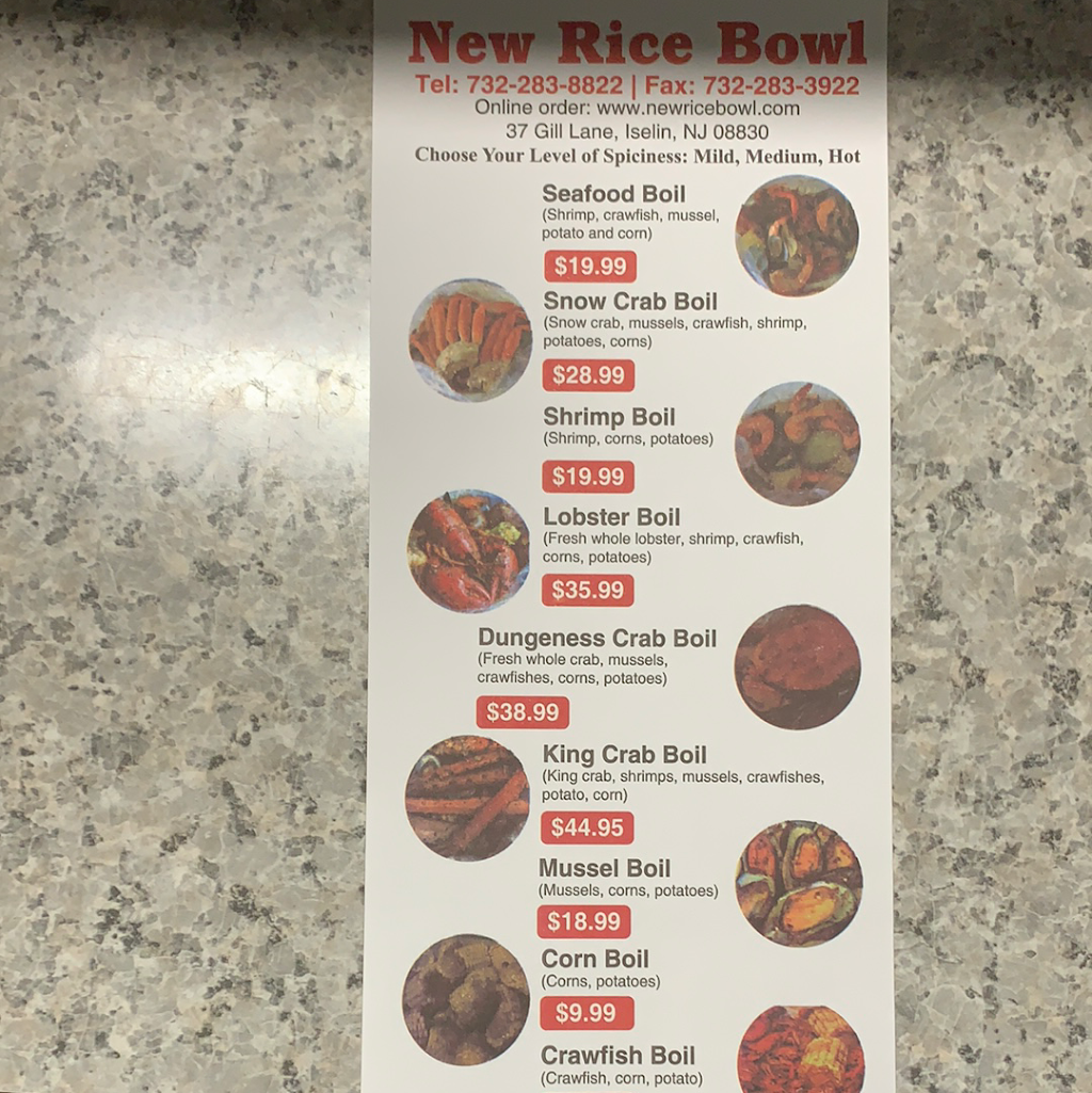 Rice Bowl | 37 Gill Ln, Iselin, NJ 08830 | Phone: (732) 283-8822