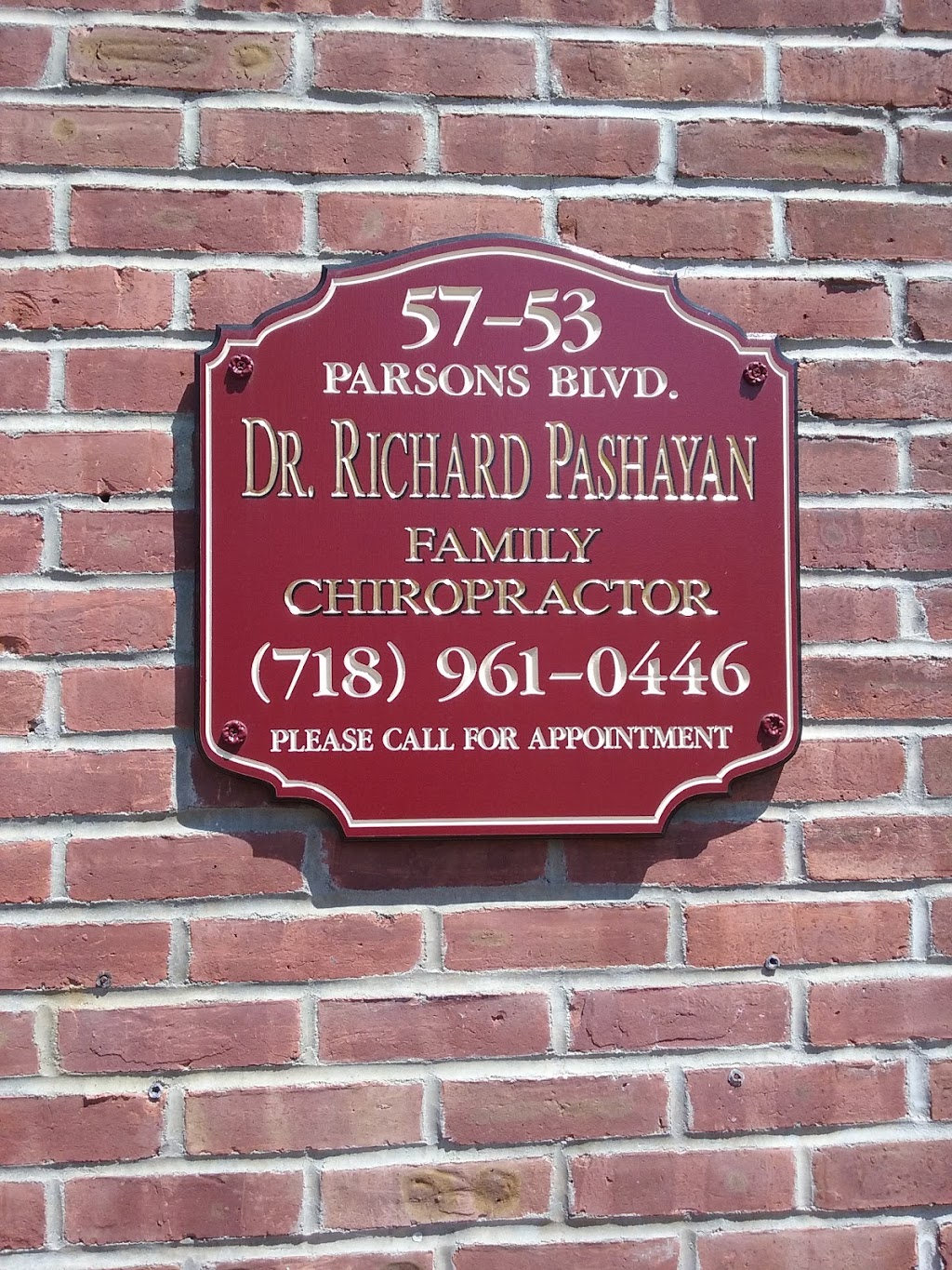 Pashayan Richard DC | 5753 Parsons Blvd, Queens, NY 11365 | Phone: (718) 961-0446