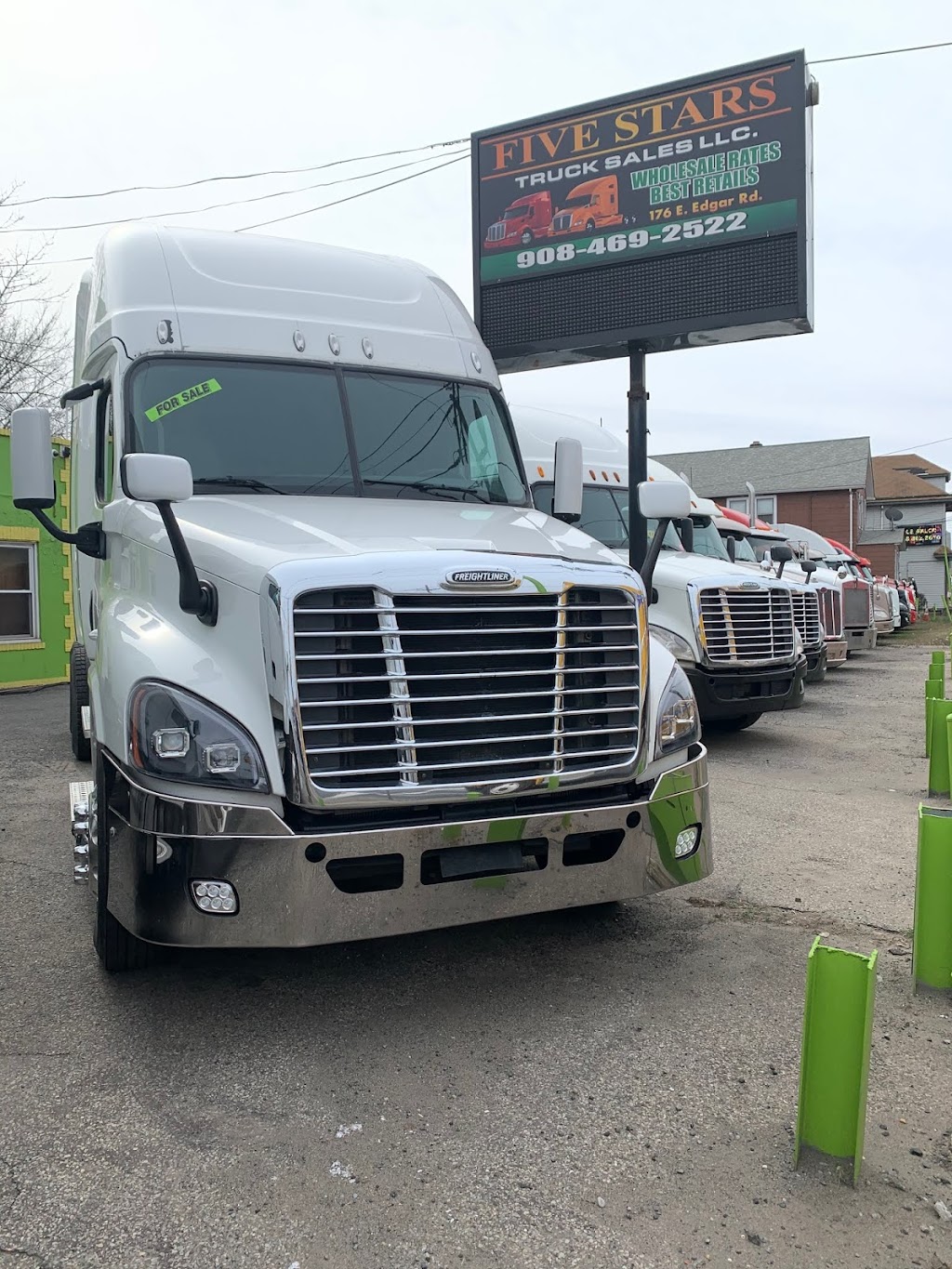 Five Stars Truck Sales LLC | 176 E Edgar Rd, Linden, NJ 07036 | Phone: (908) 469-2522