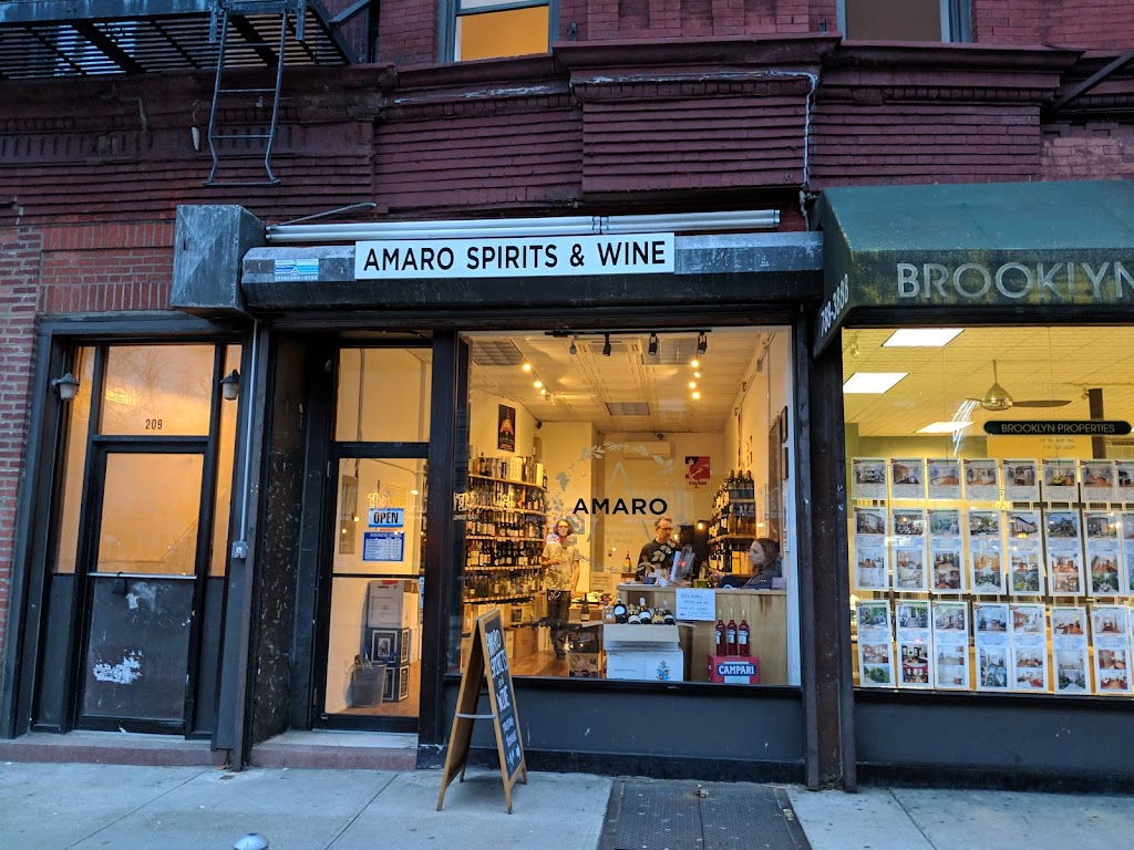 Amaro Spirits & Wine | 211 7th Ave, Brooklyn, NY 11215 | Phone: (347) 689-2660