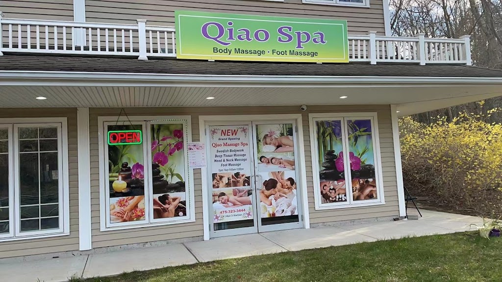 qiao massage spa | 224 S Main St, Newtown, CT 06470 | Phone: (475) 323-3444