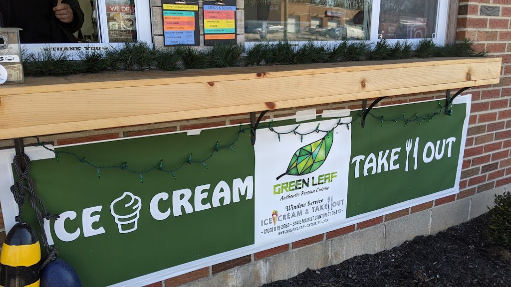 Green Leaf (Ice-cream & Take-out) | 344 E Main St, Clinton, CT 06413 | Phone: (203) 819-2663