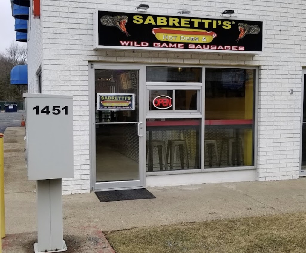 Sabrettis Hot Dogs & Wild Game Sausages | 1451 US-46 #1, Ledgewood, NJ 07852 | Phone: (973) 810-2557