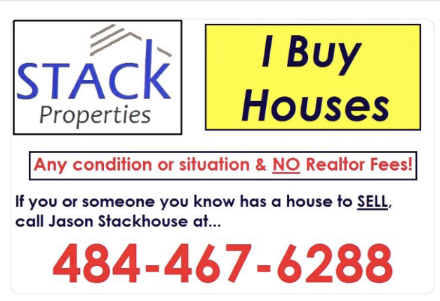 Stack Buys Houses | 844 Street Rd, Box 185, Westtown Township, PA 19395 | Phone: (484) 467-6288