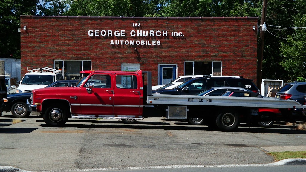 GEORGE CHURCH INC | 183 South Ave, Fanwood, NJ 07023 | Phone: (908) 322-3999