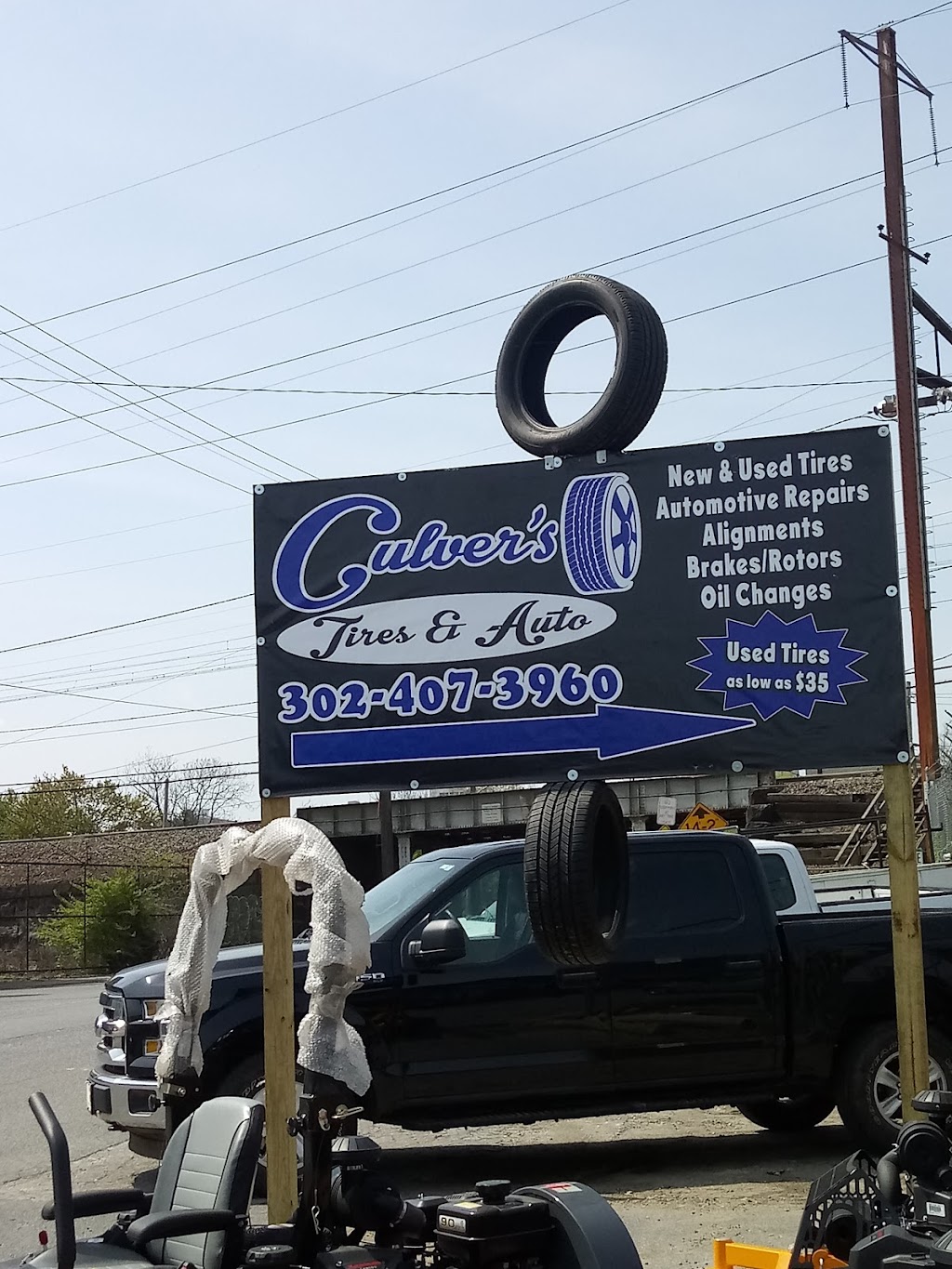 Culvers Tires & Auto | 1221 E 12th St # 5, Wilmington, DE 19802 | Phone: (302) 407-3960