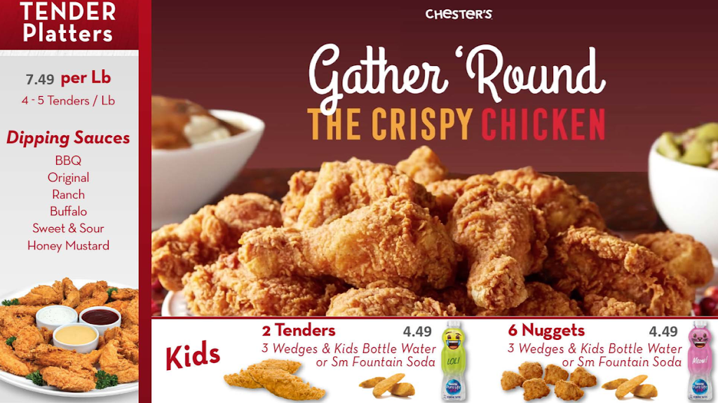 Chesters Chicken | 1110 Wilbraham Rd, Springfield, MA 01109 | Phone: (413) 317-7060