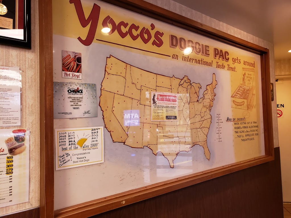 Yoccos The Hot Dog King | 2128 Hamilton St, Allentown, PA 18104 | Phone: (610) 821-8488