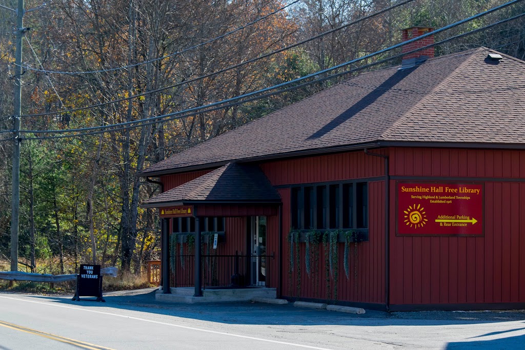 Sunshine Hall Free Library | 14 Proctor Rd, Eldred, NY 12732 | Phone: (845) 557-6258