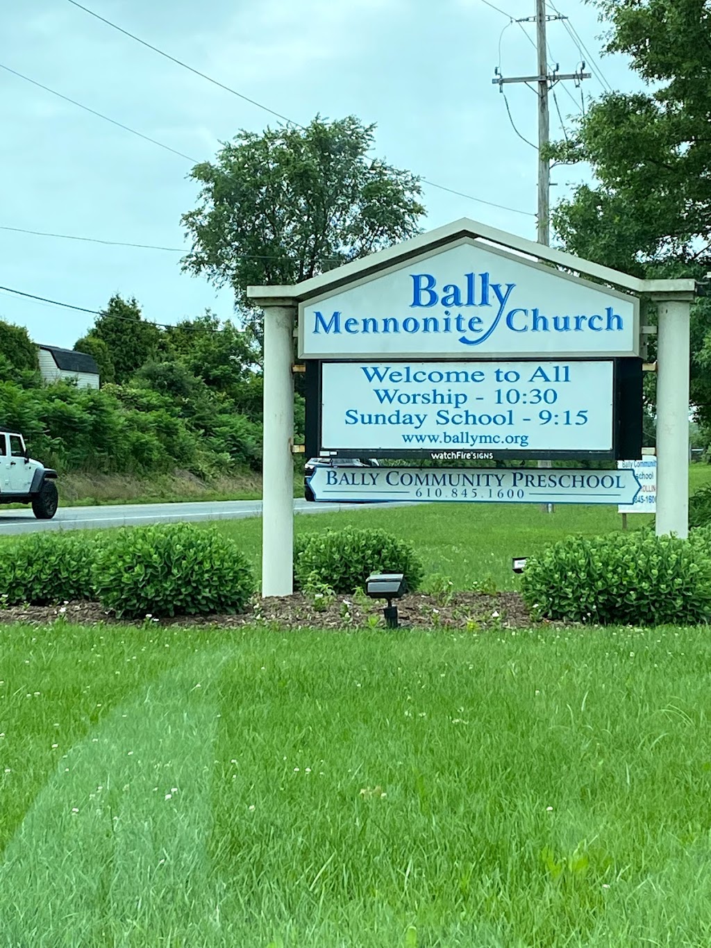 Bally Mennonite Church | 1481 PA-100, Barto, PA 19504 | Phone: (610) 845-7780