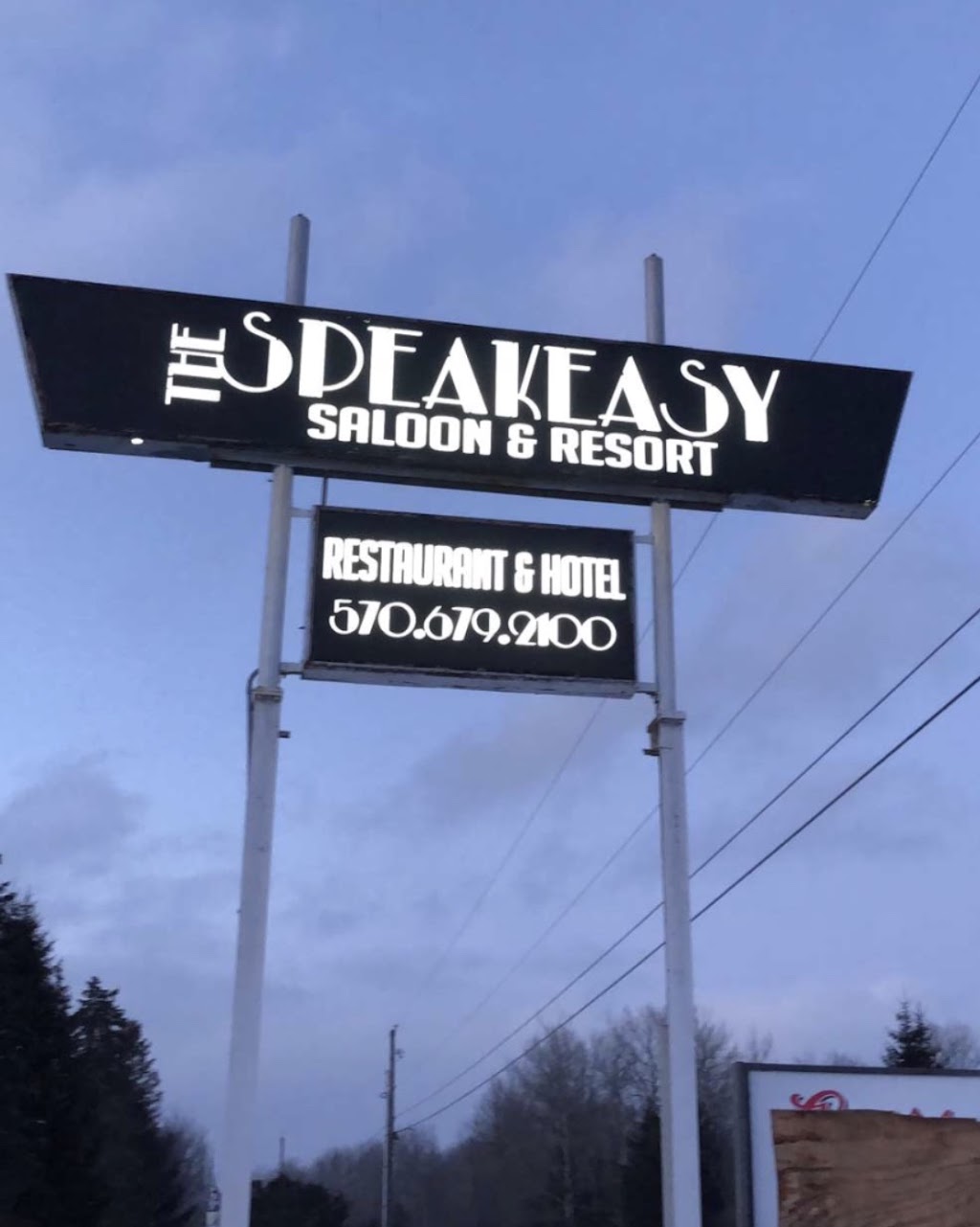 The Speakeasy Saloon & Resort | 9207 PA-171, Union Dale, PA 18470 | Phone: (570) 679-2100