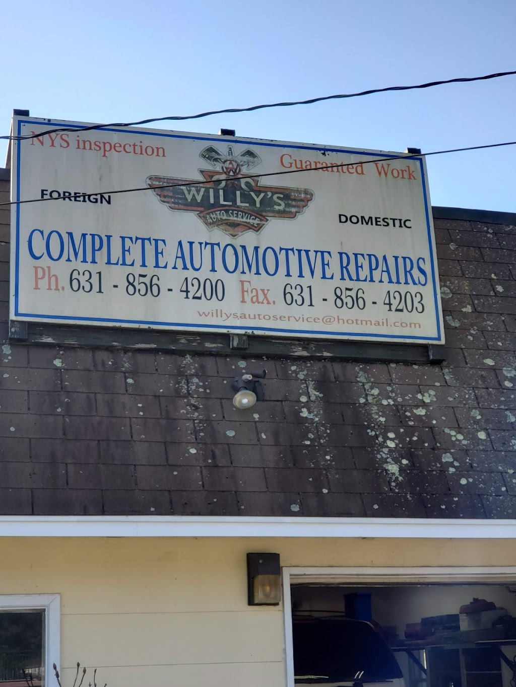 Willys Repair Shop | 18 Ponquogue Ave, Hampton Bays, NY 11946 | Phone: (631) 856-4200