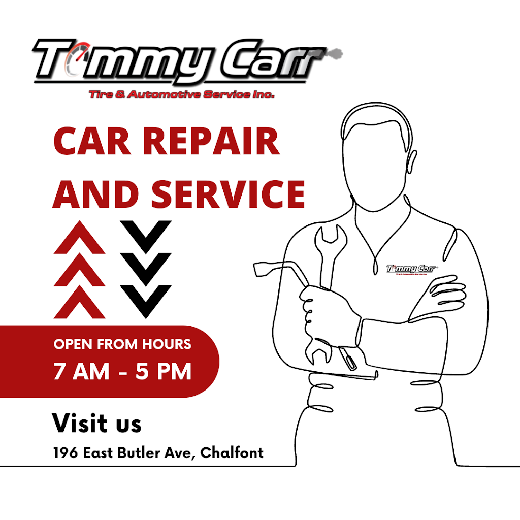 Tommy Carr Tire & Automotive Service Inc | 196 E Butler Ave, Chalfont, PA 18914 | Phone: (215) 822-7379