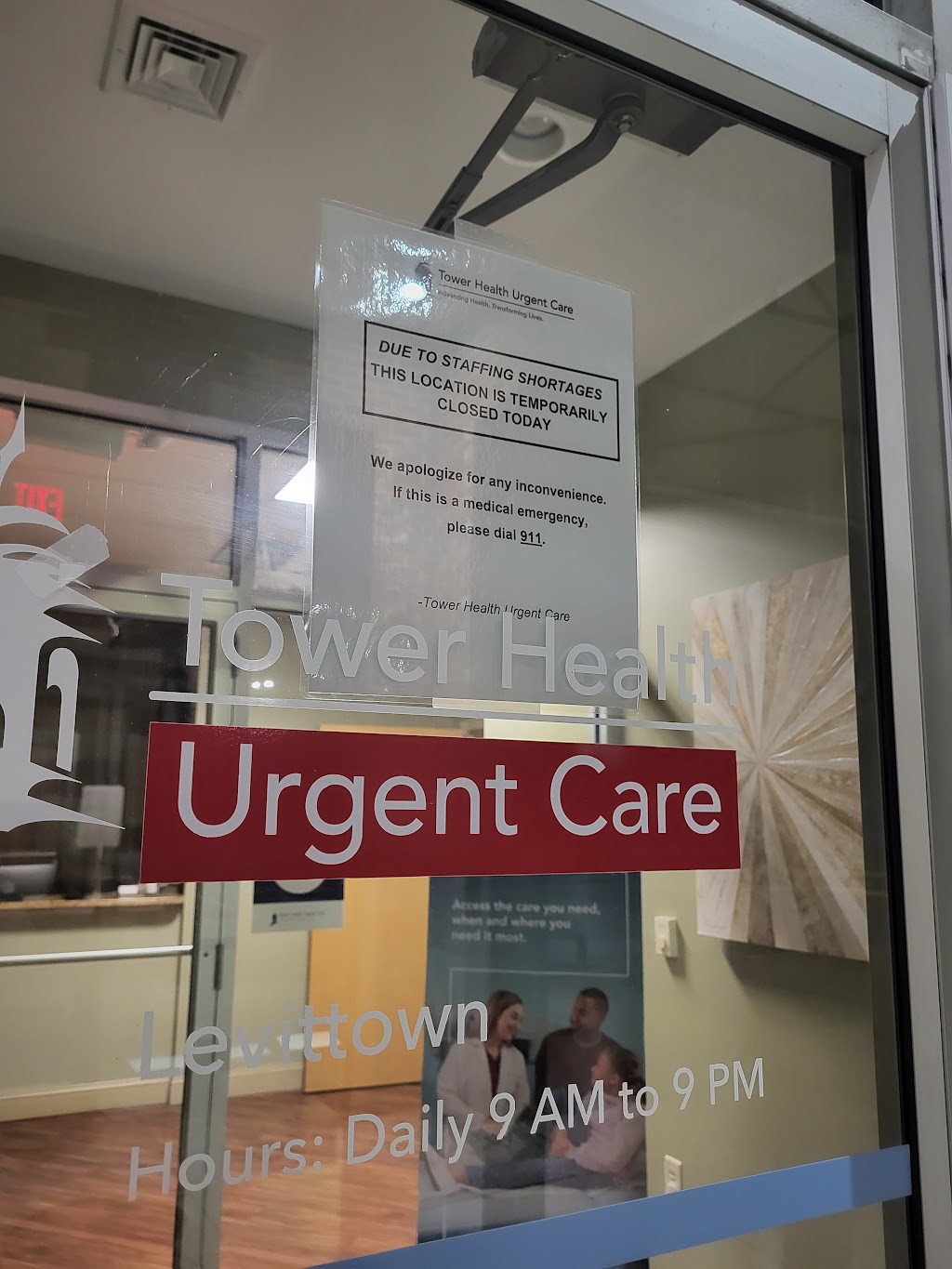 Tower Health Urgent Care - Levittown | 8919 New Falls Rd, Levittown, PA 19054 | Phone: (267) 580-4200