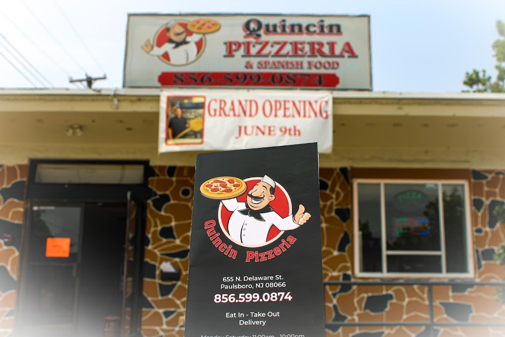 Quincin Pizzeria and Spanish Food | 655 N Delaware St, Paulsboro, NJ 08066 | Phone: (856) 599-0874