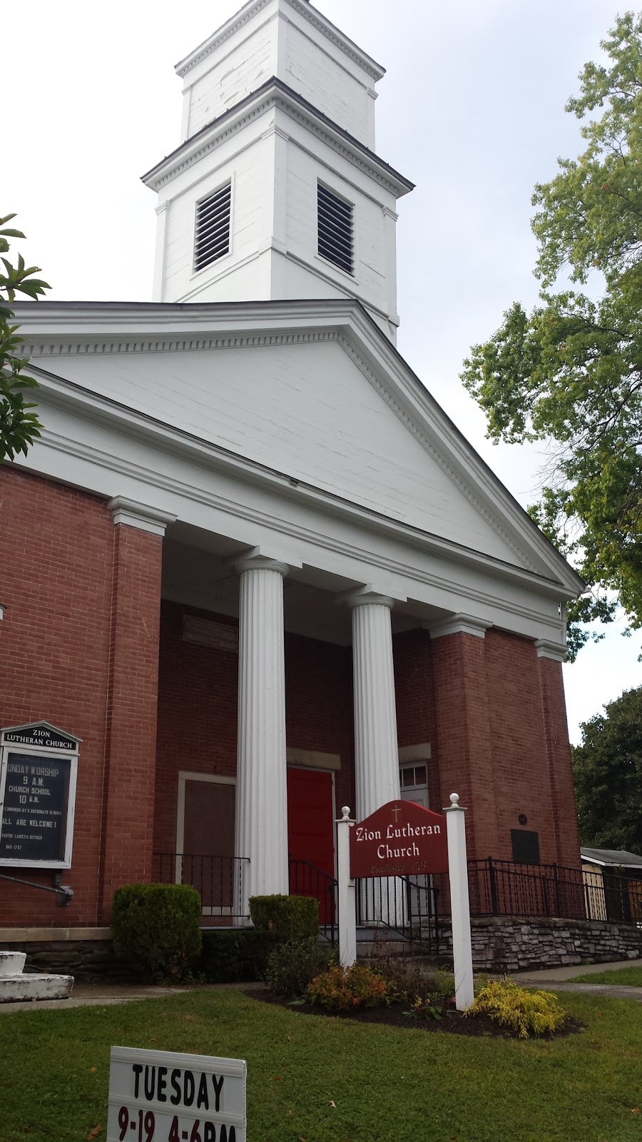 Zion Lutheran Church | 95 N Franklin St, Athens, NY 12015 | Phone: (518) 945-1707