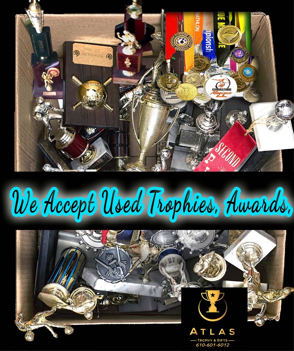 Atlas Trophy & Gifts | Call for appointment now have 3 locations to serve you Better!, Lehigh St, Allentown, PA 18103 | Phone: (610) 601-7012