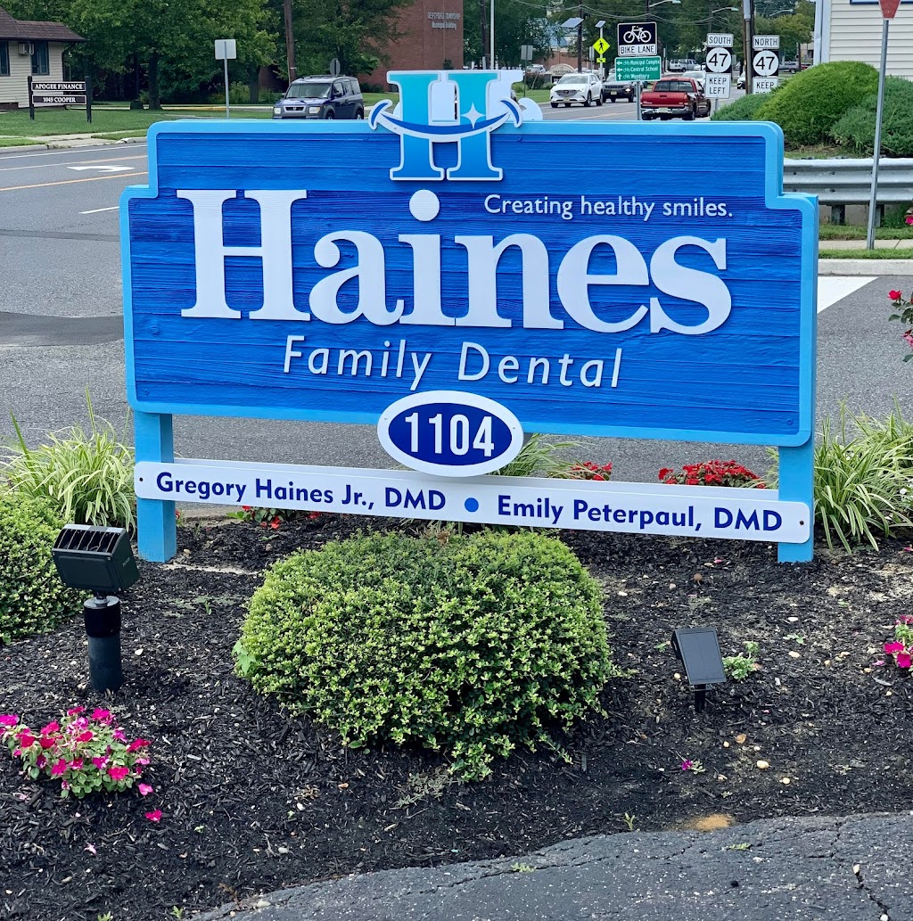 Haines Family Dental | 1104 Cooper St, Deptford, NJ 08096 | Phone: (856) 845-1200