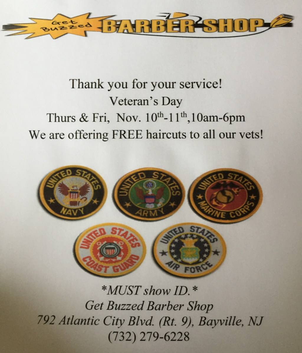Get Buzzed Barber Shop | 792 US-9, Bayville, NJ 08721 | Phone: (732) 279-6228