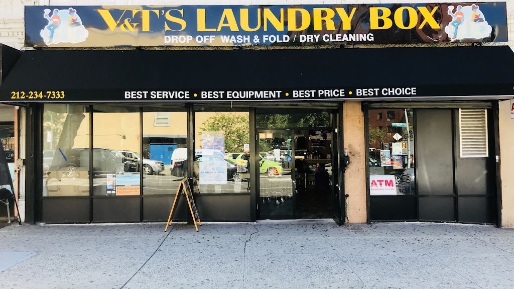 V&Ts Laundry Box | 906 St Nicholas Ave, New York, NY 10032 | Phone: (212) 234-7333