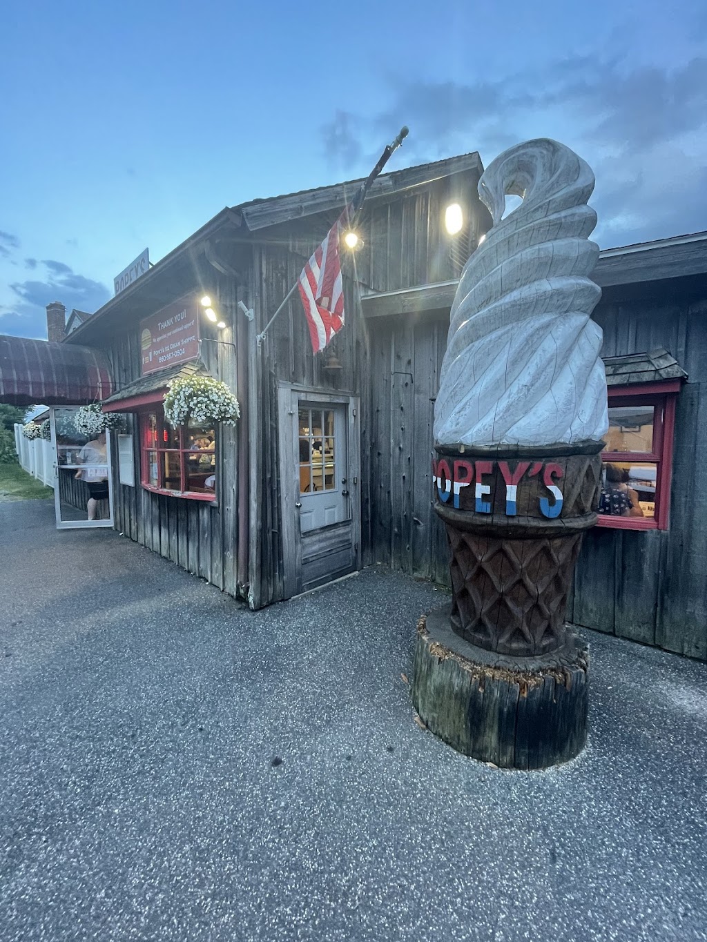 Popeys Ice Cream Shoppe | 7 West St, Morris, CT 06763 | Phone: (860) 567-0504