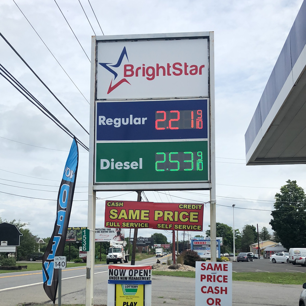 Bright Star Fuel | 1536 Rt 209 S, Brodheadsville, PA 18322 | Phone: (570) 801-6399