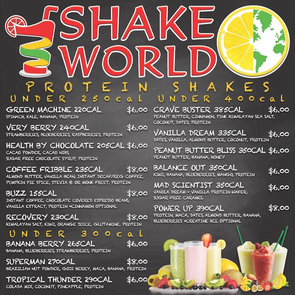 Shake World | Inside LA Fitness Club, 5065 Main St, Trumbull, CT 06611 | Phone: (203) 203-2031