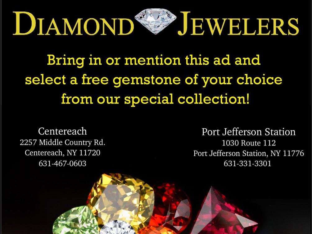 Diamond Jewelers, CENTEREACH | 2257 Middle Country Rd, Centereach, NY 11720 | Phone: (631) 467-0603
