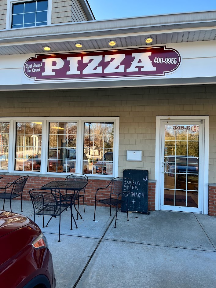 Crust Around The Corner | e, 345 Montauk Hwy, East Moriches, NY 11940 | Phone: (631) 400-9955