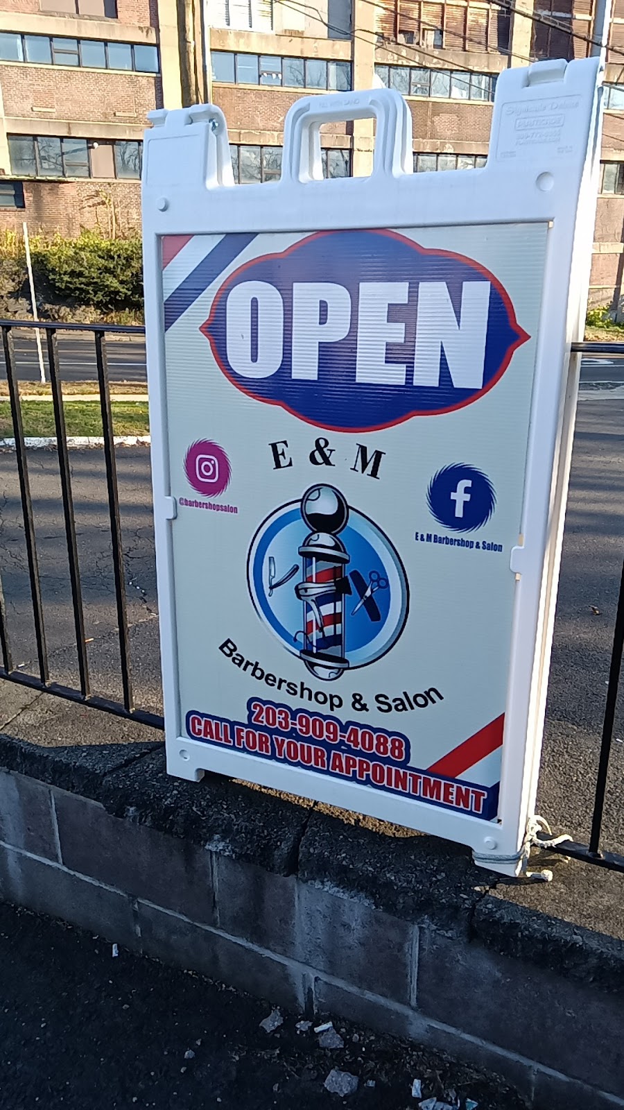 E & M Barbershop & Salon | 38 Saw Mill Rd, West Haven, CT 06516 | Phone: (203) 909-4088