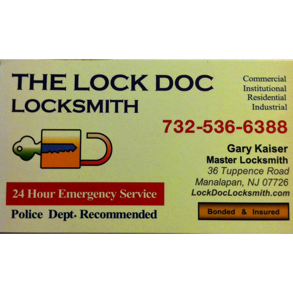 Lock Doc Locksmith LLC | 36 Tuppence Rd, Manalapan Township, NJ 07726 | Phone: (732) 536-0086