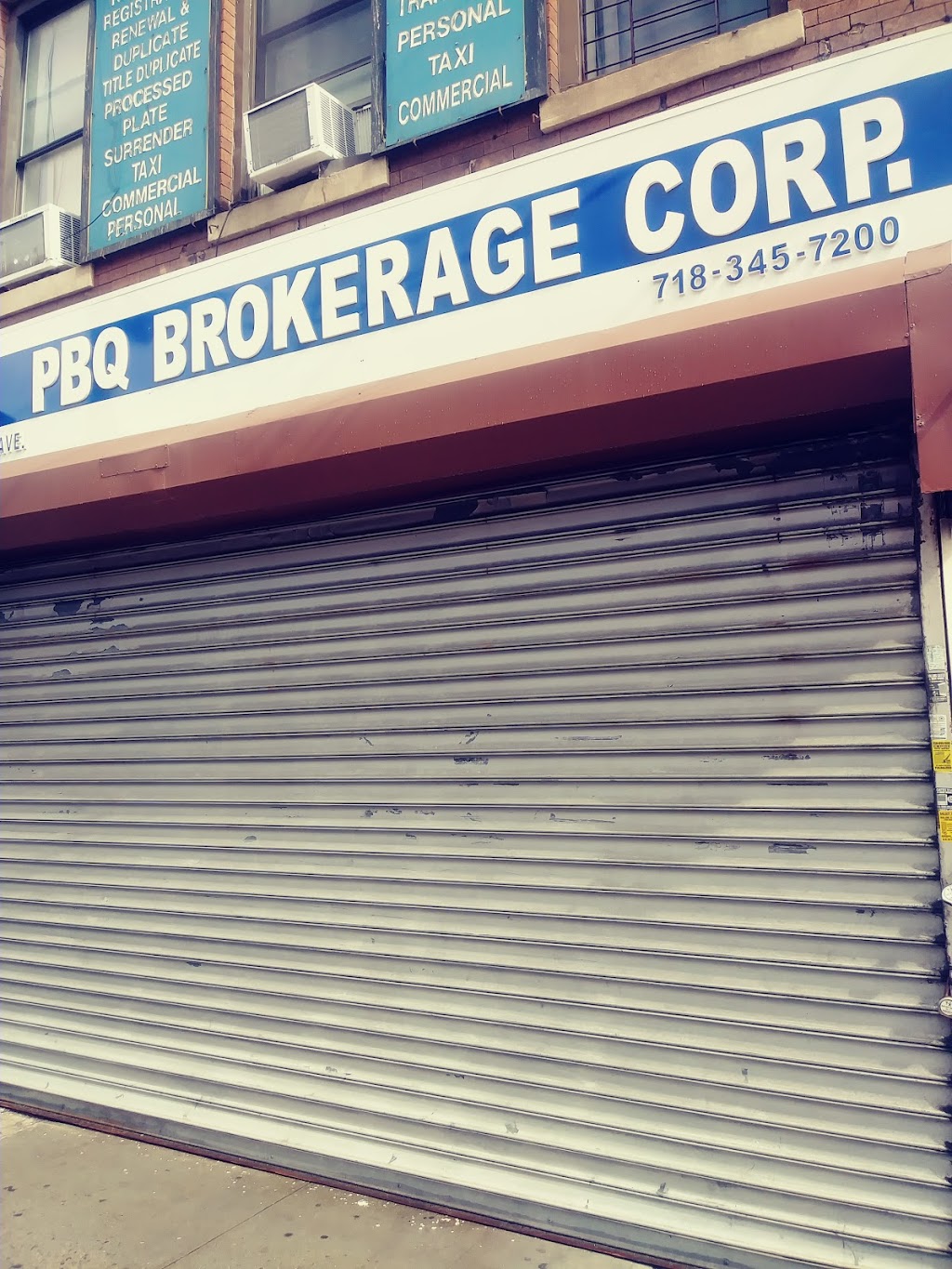 PBQ Brokerage Corporation | 541 Sutter Ave, Brooklyn, NY 11207 | Phone: (718) 345-7200