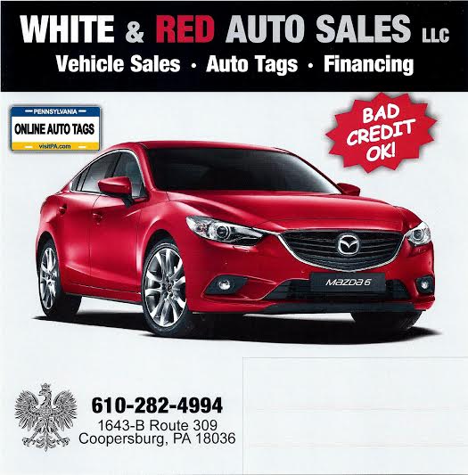 White & Red Auto Sales LLC | 1115 N West End Blvd, Quakertown, PA 18951 | Phone: (267) 227-3070