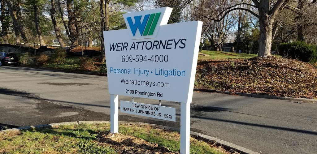 Weir Attorneys | 2109 Pennington Rd, Ewing Township, NJ 08638 | Phone: (609) 594-4000