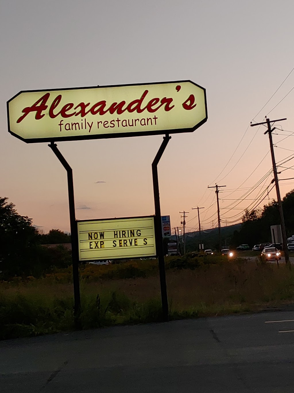 Alexanders Family Restaurant | 604 US-6, Mayfield, PA 18433 | Phone: (570) 876-9993