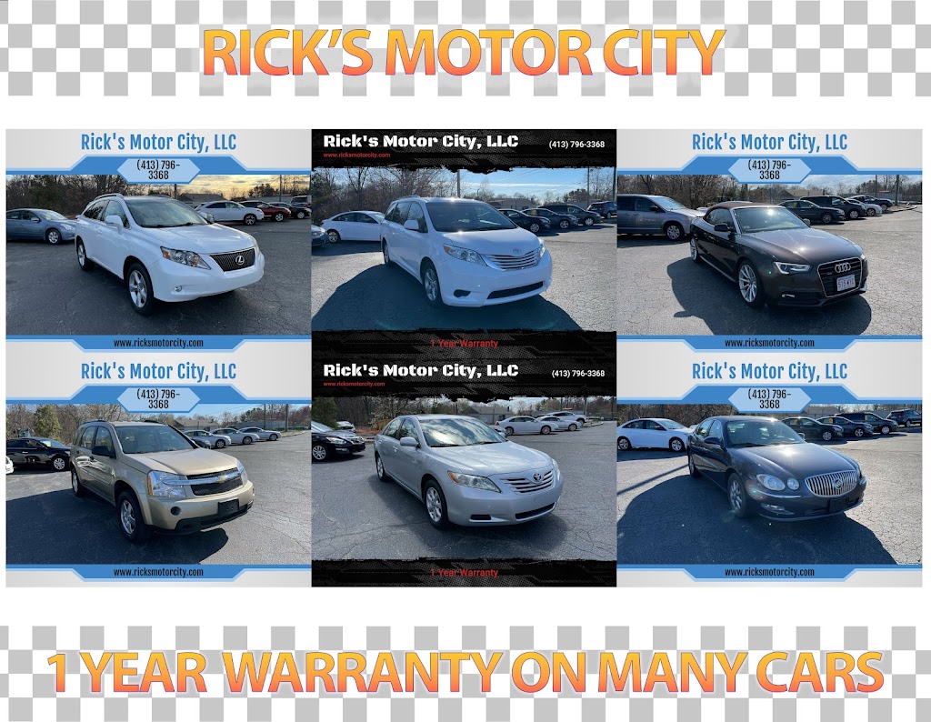 Ricks Motor City, LLC | 375 Pasco Rd, Springfield, MA 01119 | Phone: (413) 796-3368
