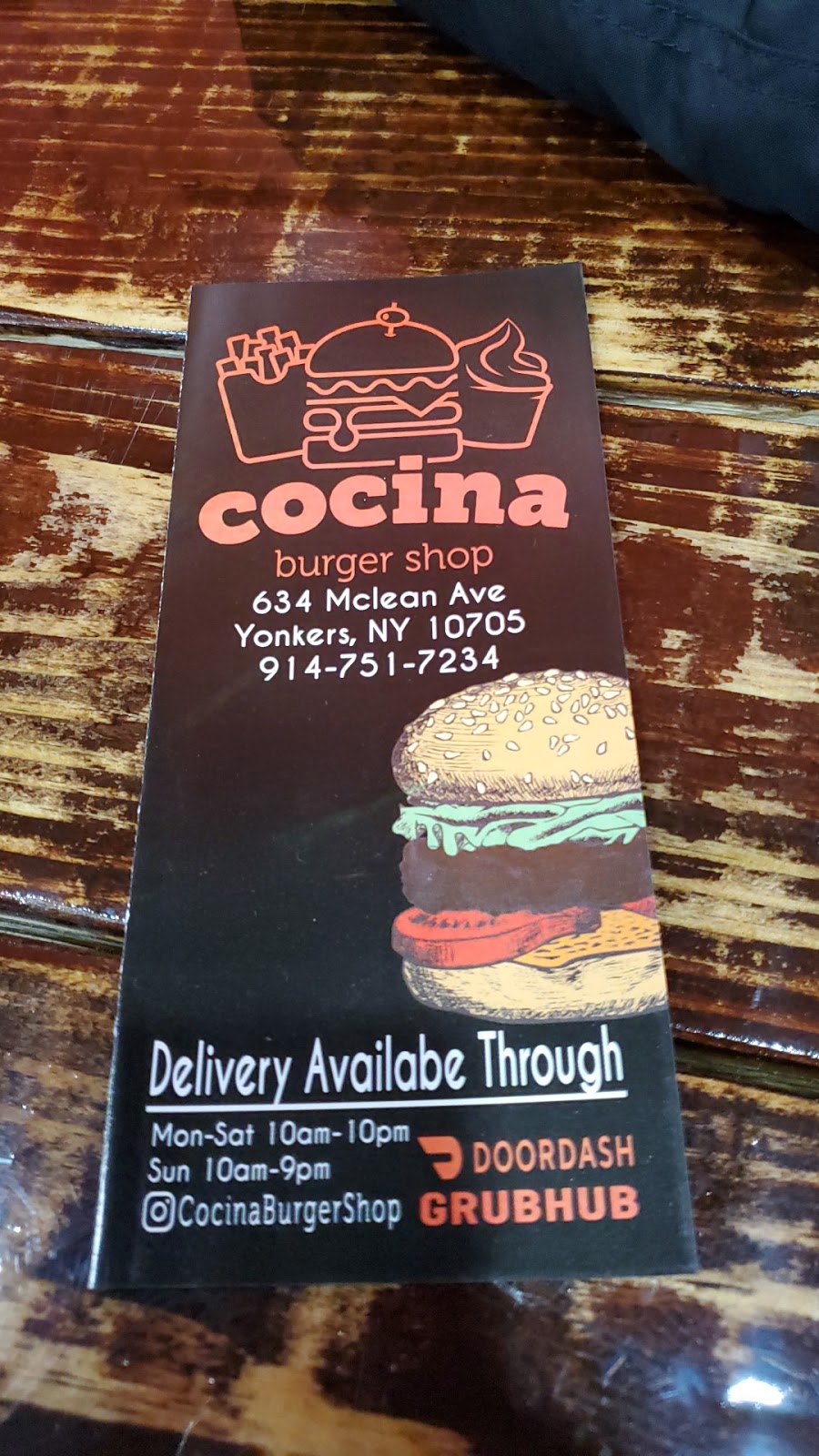 Cocina Burger Shop | 634 McLean Ave, Yonkers, NY 10705 | Phone: (914) 751-7234