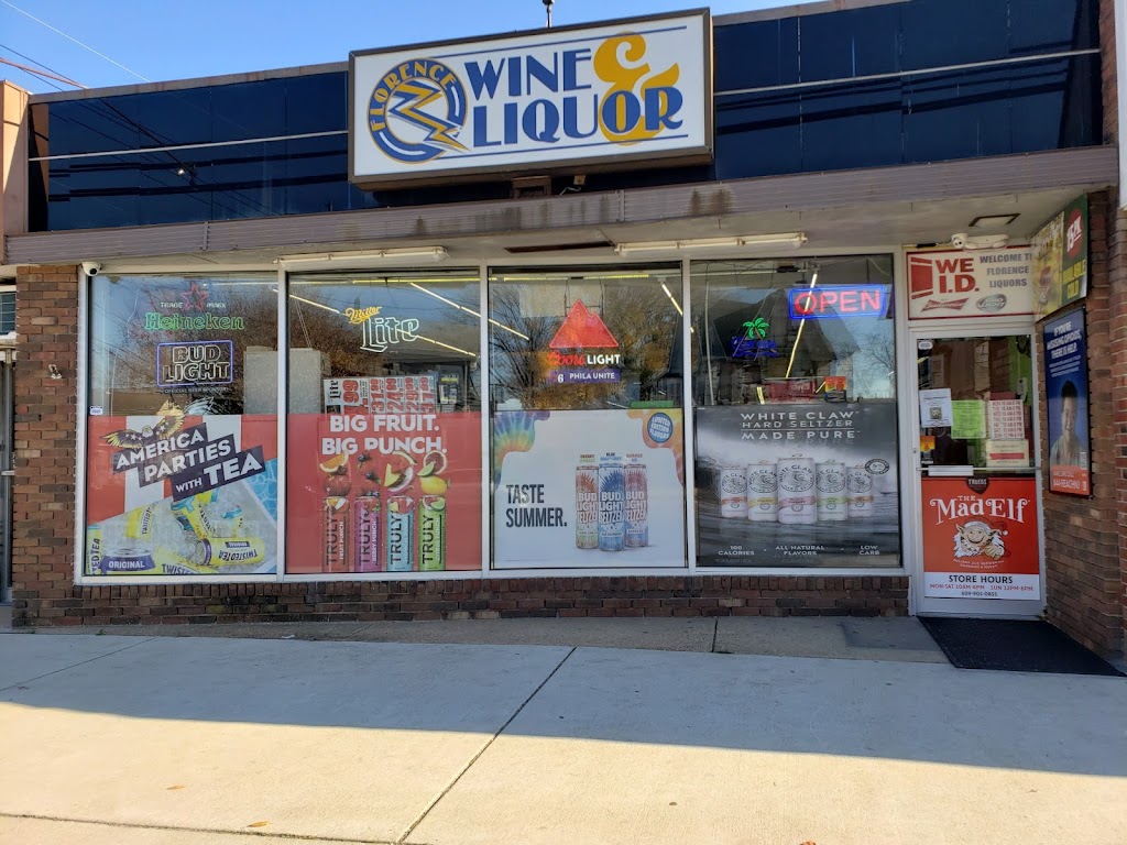 Florence Wine & Liquor | 302 Broad St, Florence, NJ 08518 | Phone: (609) 905-0855