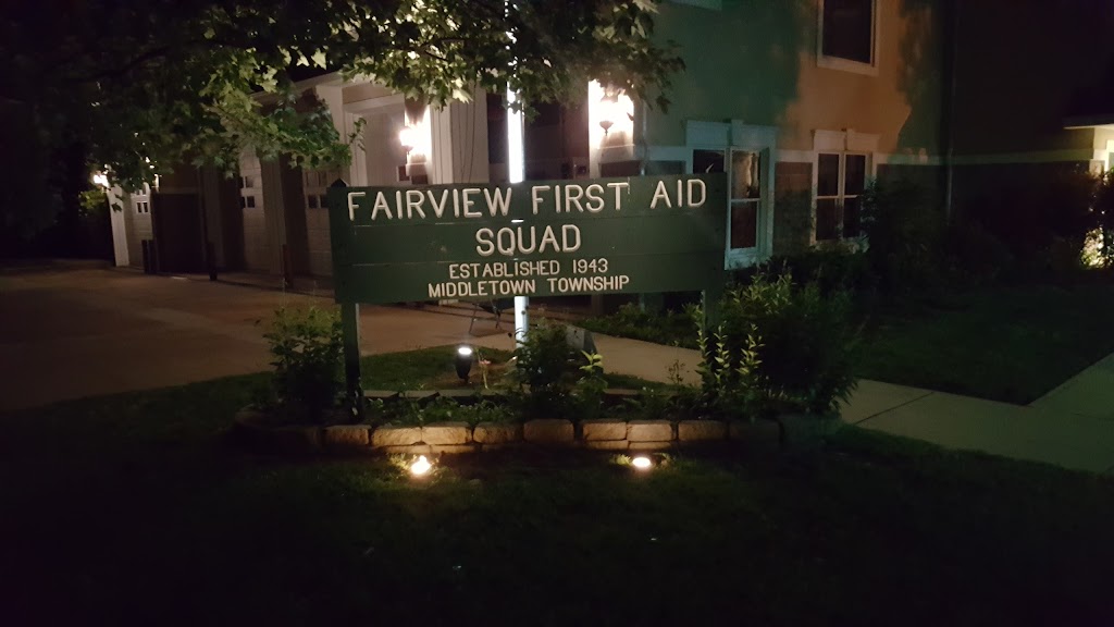 Fairview First Aid Squad | 17 Kanes Ln, Middletown Township, NJ 07748 | Phone: (732) 275-1633