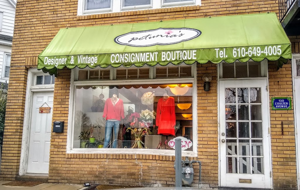 Petunias Consignment Boutique | 128 Coulter Ave, Ardmore, PA 19003 | Phone: (610) 649-4005