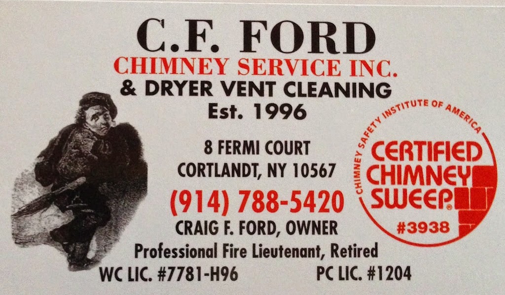 C F Ford Chimney Service Inc | 8 Fermi Ct, Cortlandt, NY 10567 | Phone: (914) 788-5420