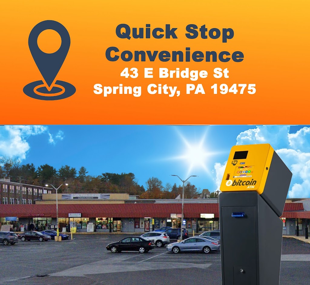 Bitcoin ATM Spring City - Coinhub | 43 E Bridge St, Spring City, PA 19475 | Phone: (702) 900-2037