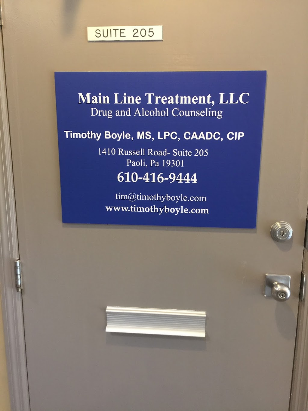 Main Line Treatment, LLC | 1410 Russell Rd Suite 205, Paoli, PA 19301 | Phone: (610) 416-9444