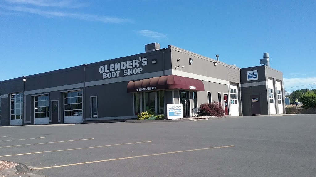 Olenders Body Shop Enfield | 1 Shoham Rd, East Windsor, CT 06088 | Phone: (860) 654-1715