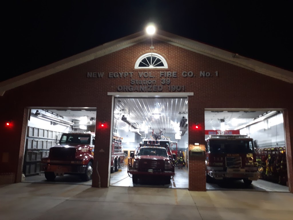 New Egypt Volunteer Fire Company No. 1 Station 39 | 59 Main St, New Egypt, NJ 08533 | Phone: (609) 758-3920