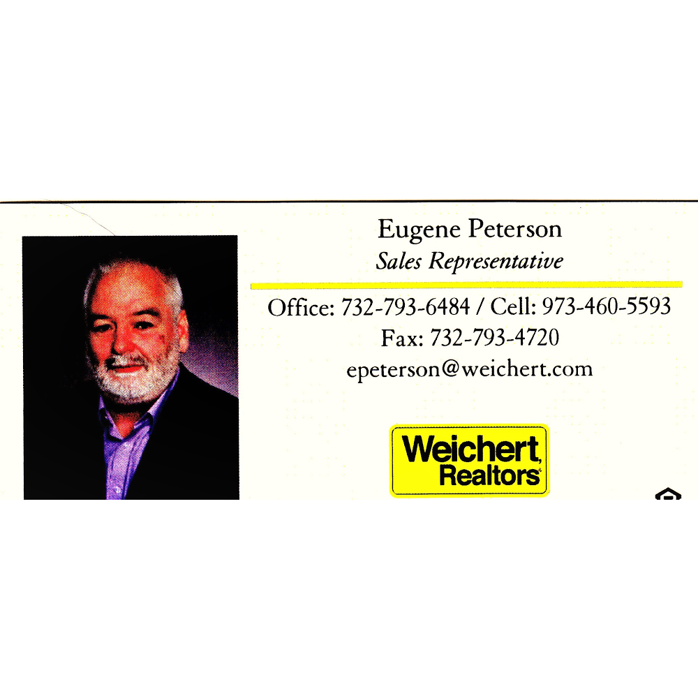 Eugene Peterson Weichert Realtors Normandy Beach ,Jersey shore | 545 NJ-35, Normandy Beach, NJ 08739 | Phone: (732) 793-6484