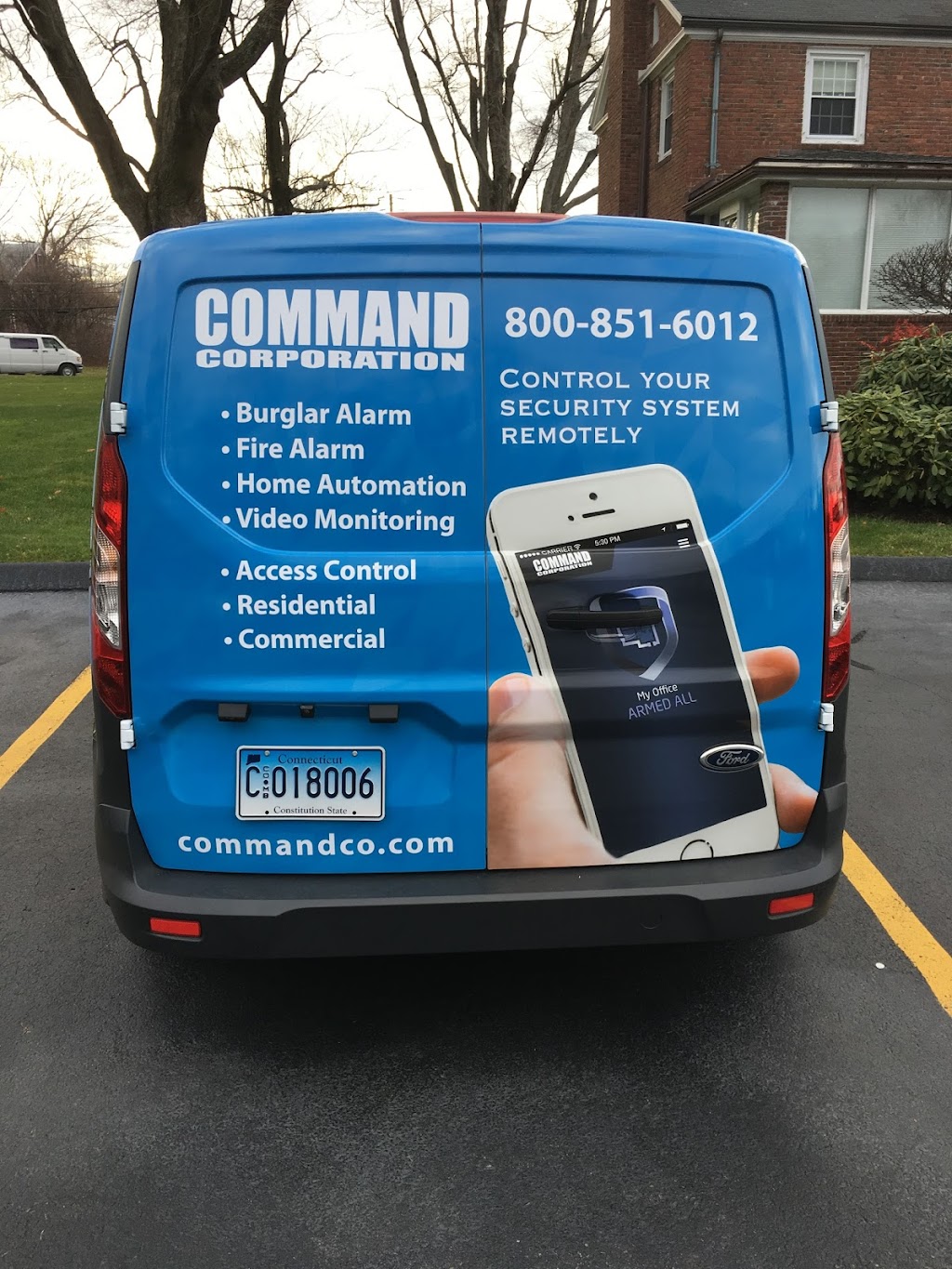 Command Corporation | Business Security & Fire Systems | 4 Creamery Brook, East Granby, CT 06026 | Phone: (860) 653-1717