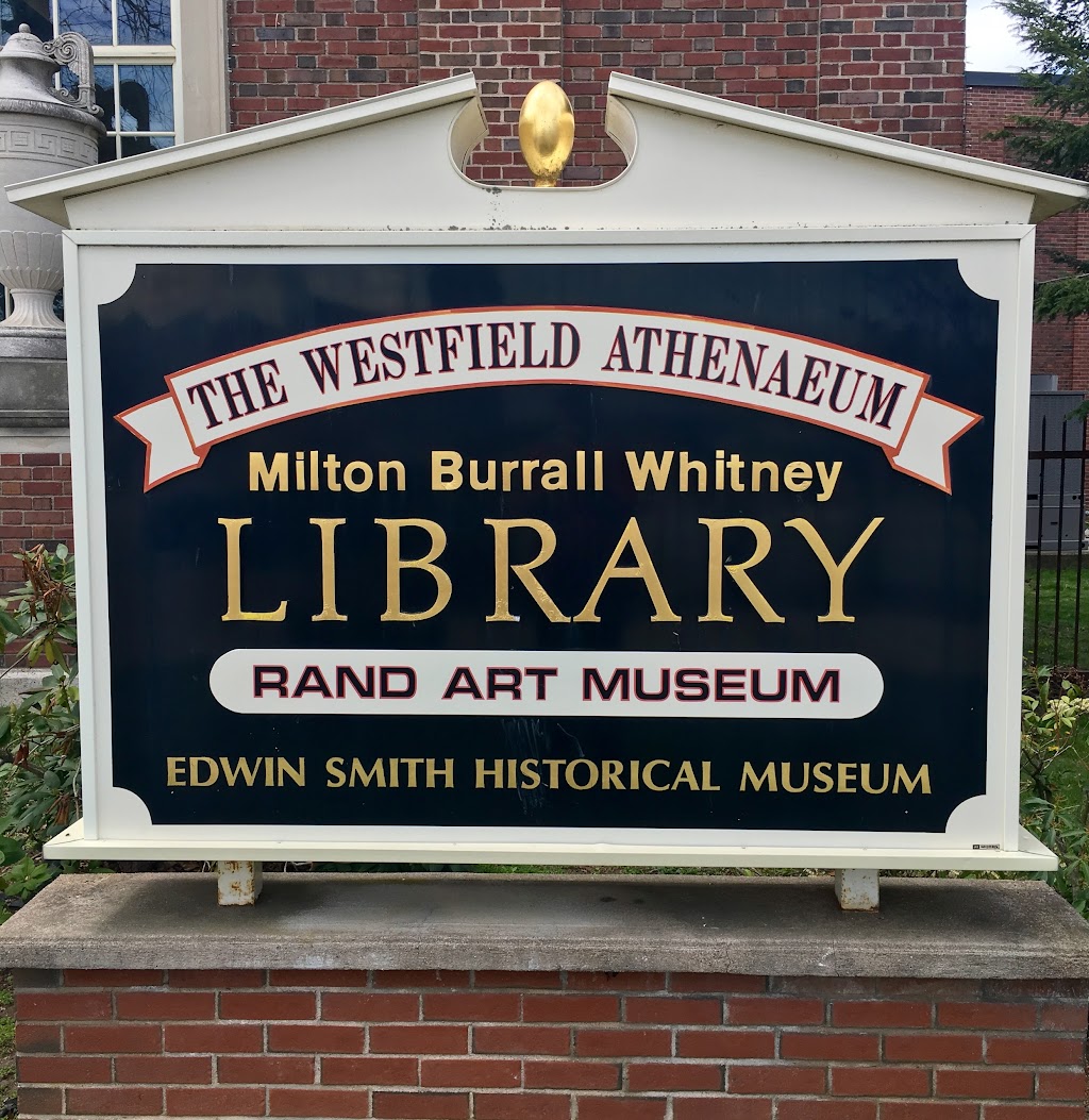 Westfield Athenaeum | 6 Elm St, Westfield, MA 01085 | Phone: (413) 568-7833