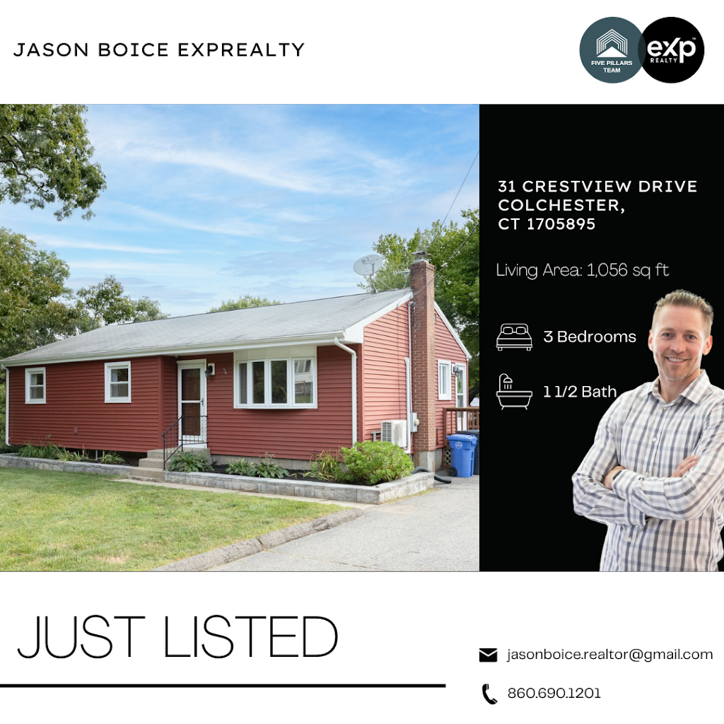 Jason Boice, Realtor, eXp Realty | 23 Rondaly Rd, Amston, CT 06231 | Phone: (860) 609-6333