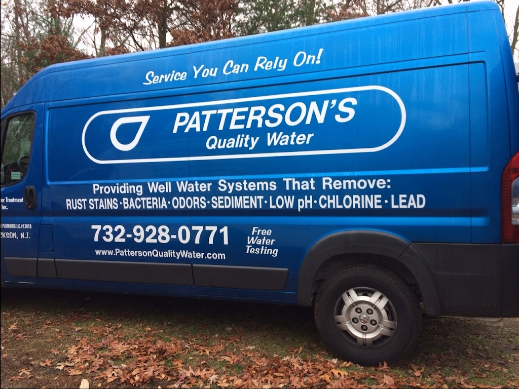 Pattersons Quality Water | 375 Faraday Ave, Jackson Township, NJ 08527 | Phone: (732) 928-0771